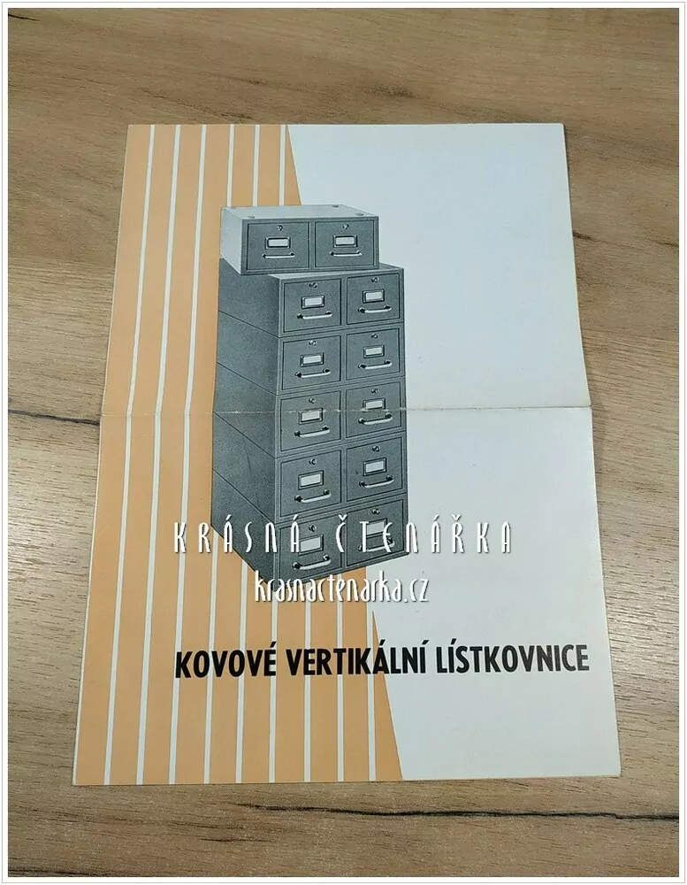 KOVOVÉ VERTIKÁLNÍ LÍSTKOVNICE, Kancelářské stroje, n. p.