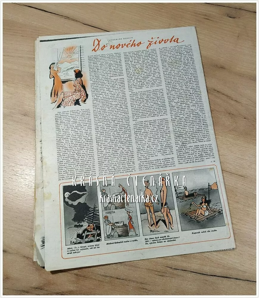 Časopis Vlasta č. 36/1948, číslo vydané k úmrtí Edvarda Beneše