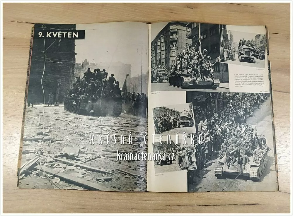 KVĚTNOVÁ REVOLUCE, obrazový památník hrdinství a slávy z velkých dnů lidového povstání