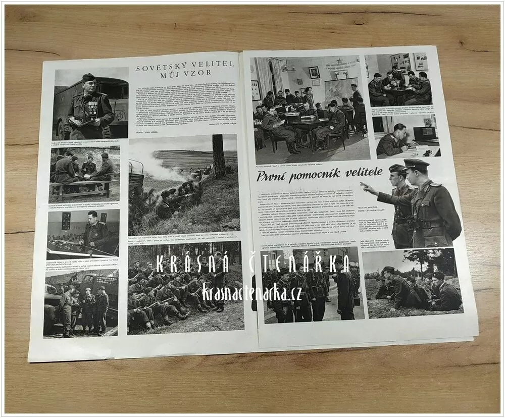 ČESKOSLOVENSKÁ ARMÁDA, číslo 10/1953, Antonín Zápotocký na obálce