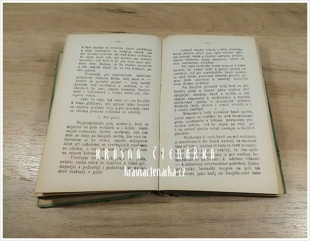 HOSPODÁŘSKÁ ČÍTANKA, K povznešení a ušlechtění stavu rolnického (Dumek Josef)