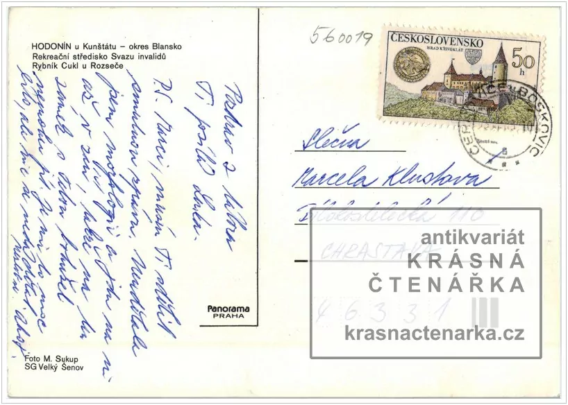 HODONÍN u Kunštátu