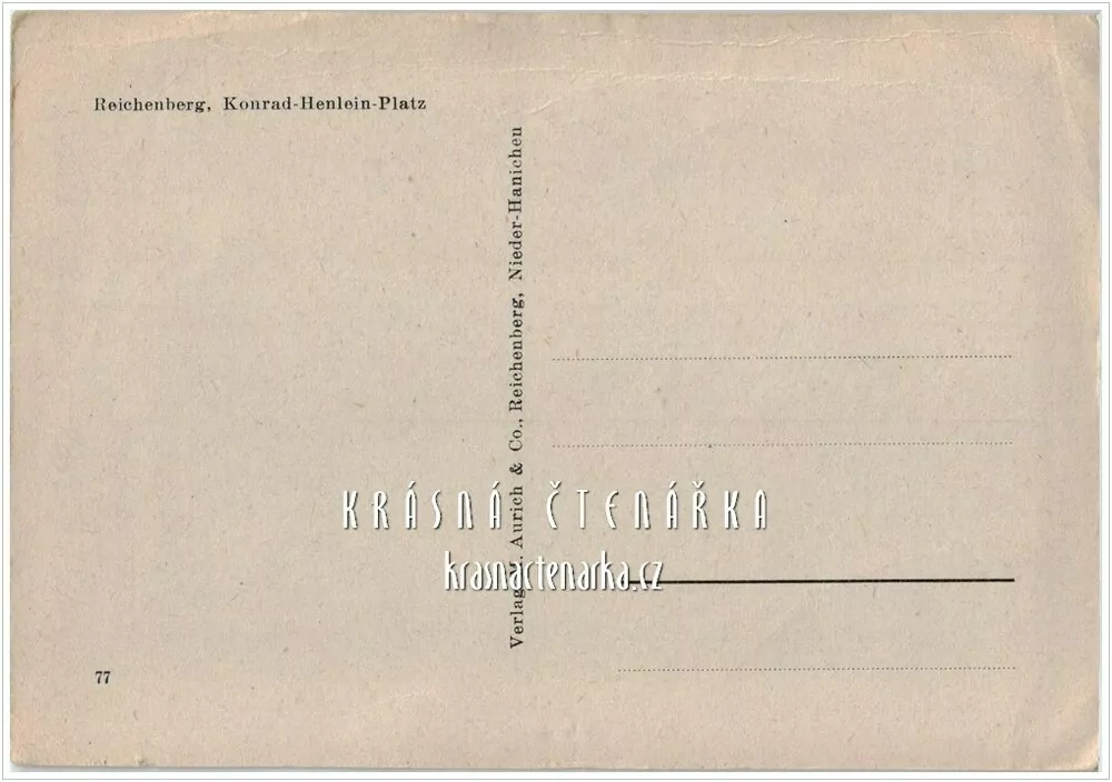 LIBEREC, Soukenné náměstí a palác Nisa