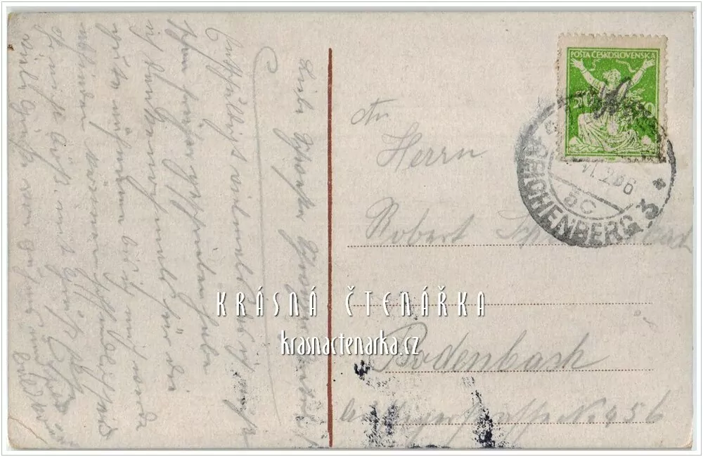 LIBEREC, Přehrada, v. n. Starý Harcov