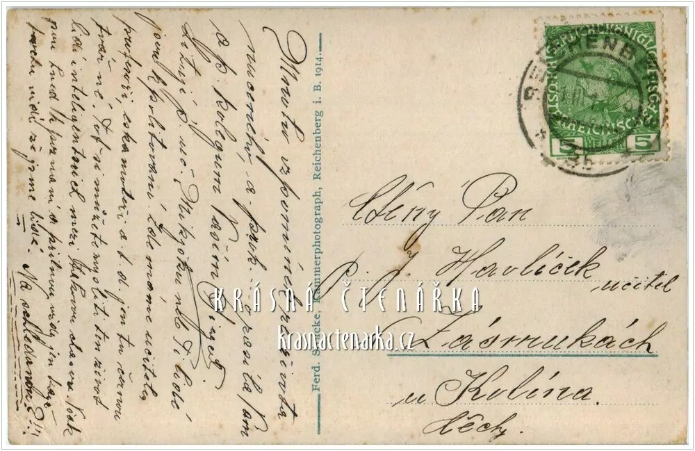 LIBEREC, Přehrada, v. n. Starý Harcov