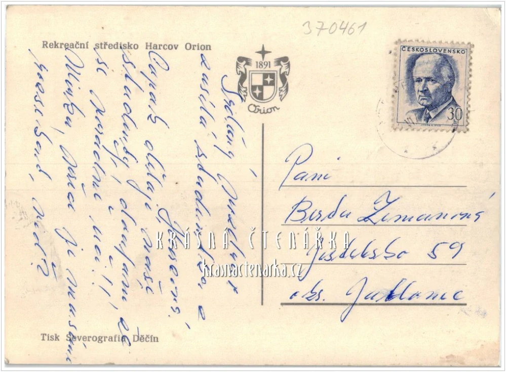 LIBEREC, Rekreační středsko Harcov Orion