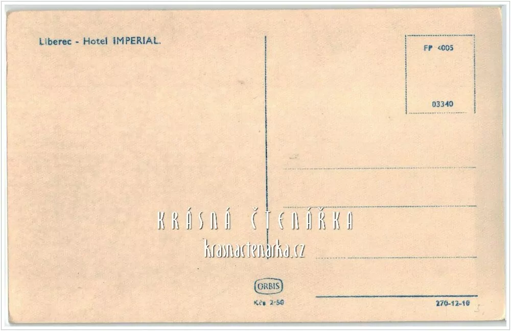 LIBEREC, Hotel Imperial