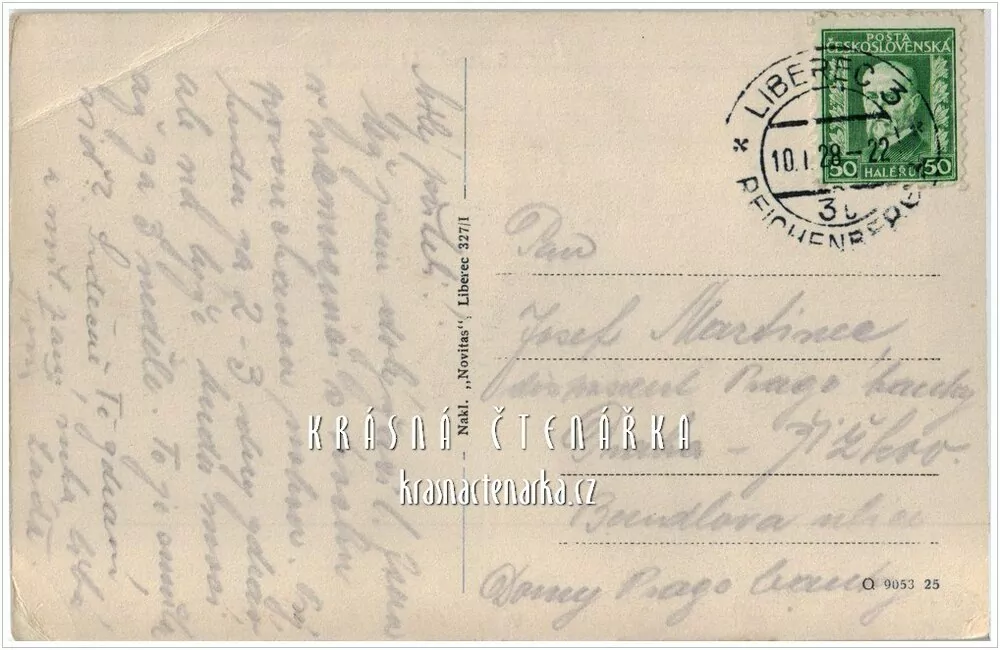 LIBEREC, Hotel Schienhof, nyní hotel Praha