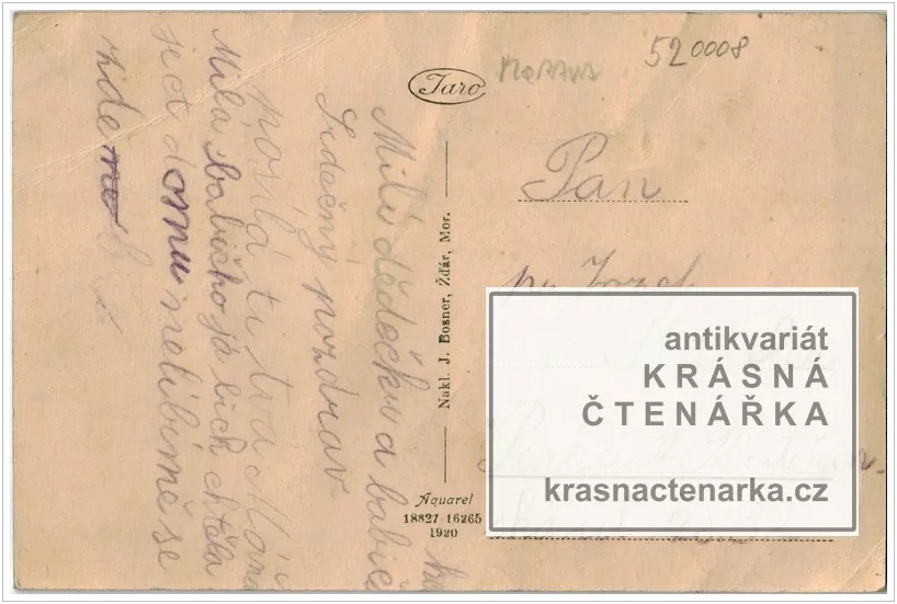 ŽĎÁR NAD SÁZAVOU, Náměstí (vydáno 1920)