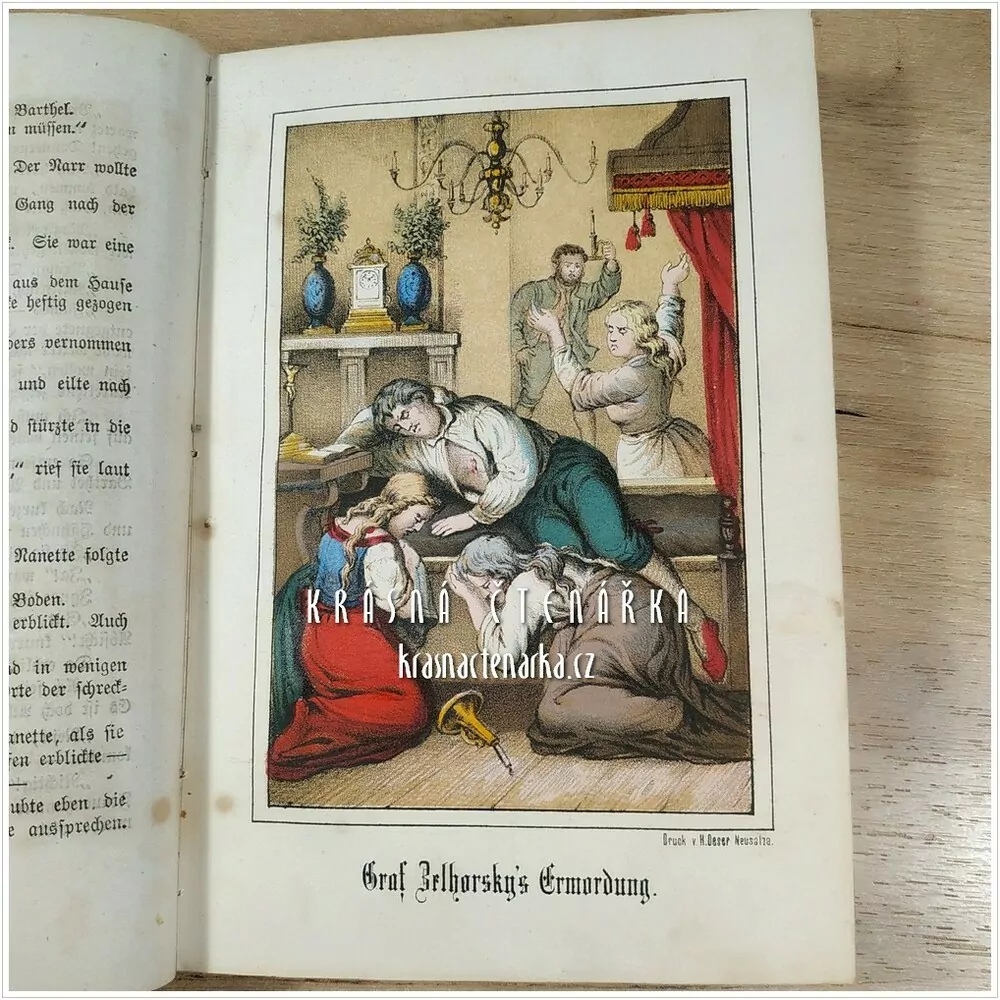 DER WILDDIEB, Schmuggler und Falschmünzer Ignaz Diedrich (Söndermann Adolf), vydáno 1871