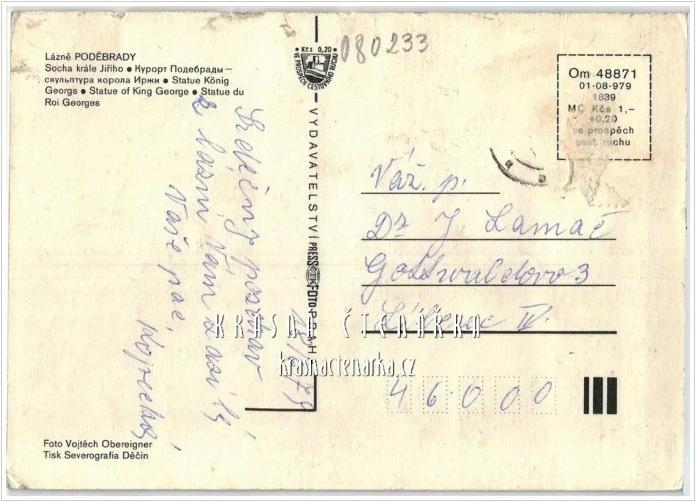 PODĚBRADY, Jezdecká socha krále Jiřího