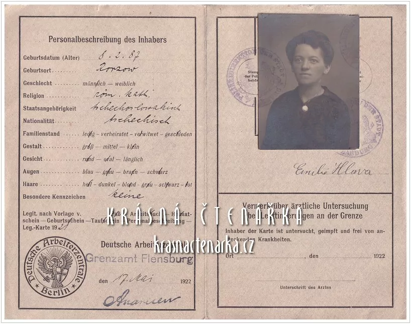 ARBEITER-LEGITIMATIONSKARTE