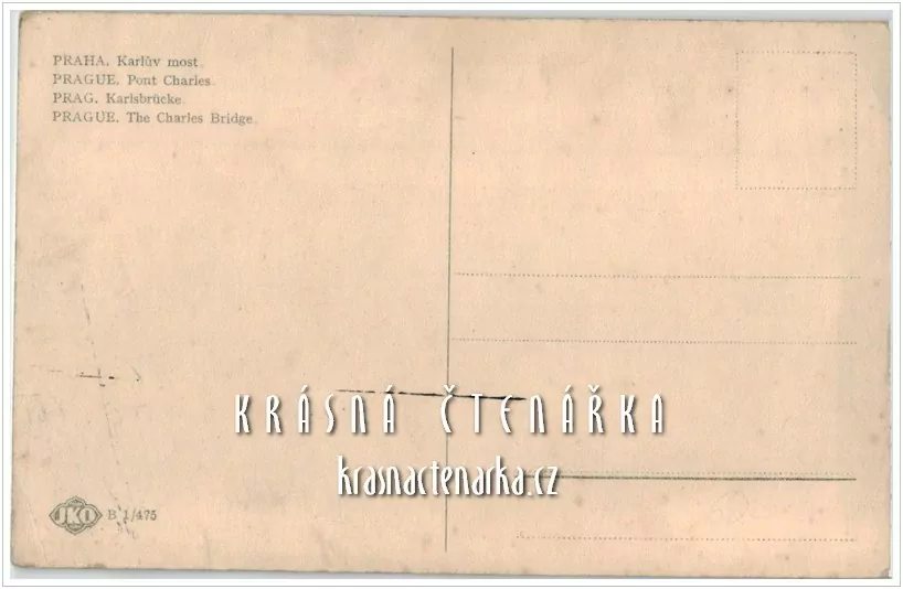 PRAHA, Pohled na Karlův most