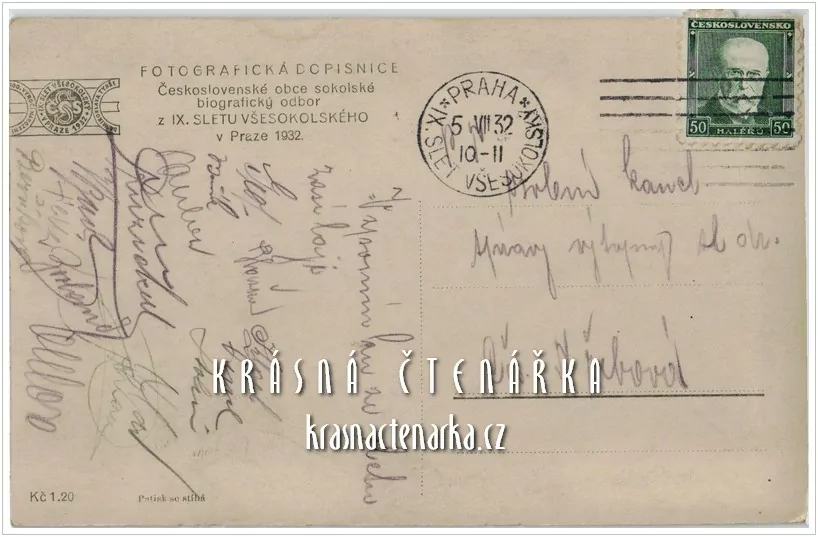 PRAHA, IX. Slet všesokolský 1932, Prostná cvičení dorostenců