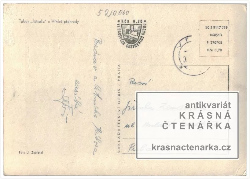 Tábor Jitřenka u Vírské přehrady