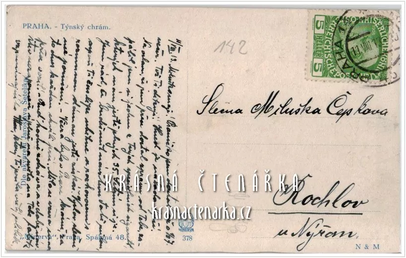 PRAHA, Týnský chrám (il. Šetelík Jaroslav)