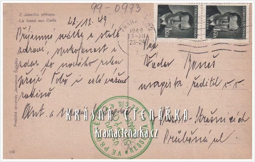 PRAHA, Z Jeleního příkopu (il. Šetelík Jaroslav)