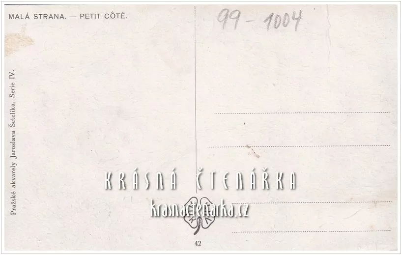 PRAHA, Malá Strana (il. Šetelík Jaroslav)