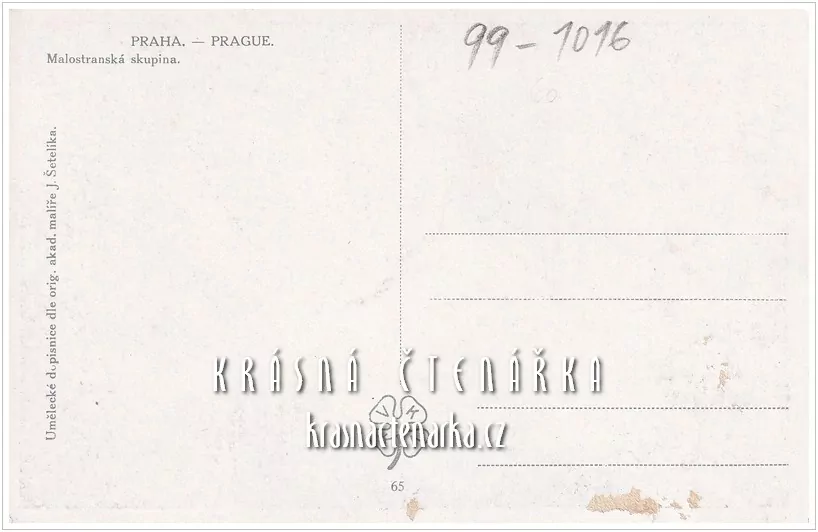 PRAHA, Malostranská skupina (il. Šetelík Jaroslav)
