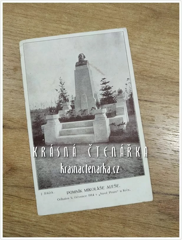 PRAHA, Pomník Mikoláše Alše od Josefa Rady