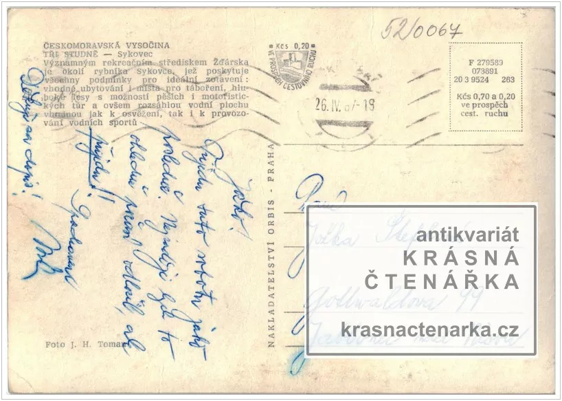 TŘI STUDNĚ, Rybník SYKOVEC