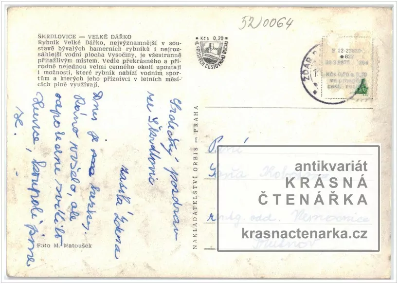 POLNIČKA, Rybník VELKÉ DÁŘKO