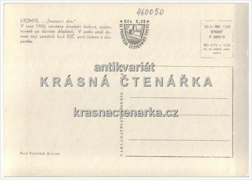 LITOMYŠL, Smetanův dům