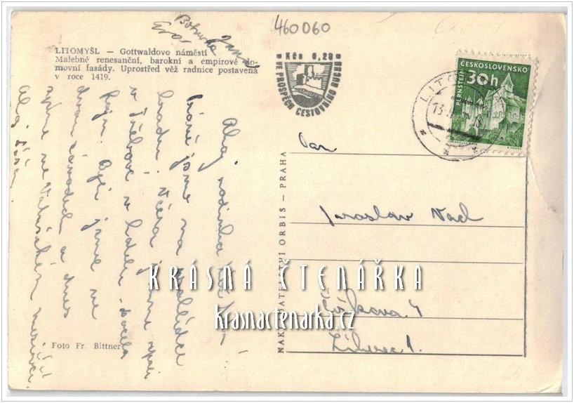 LITOMYŠL, býv. Gottwaldovo náměstí