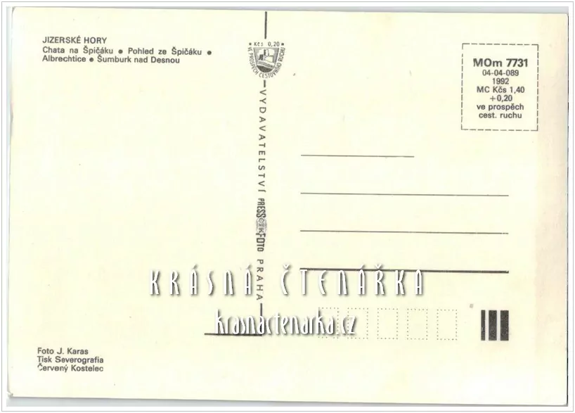 JIZERSKÉ HORY, Chata na Špičáku