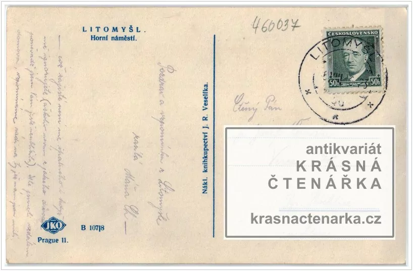 LITOMYŠL, Smetanovo náměstí