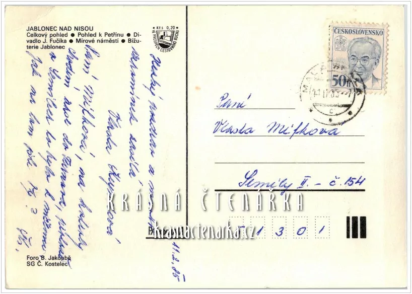 JABLONEC NAD NISOU v zimě