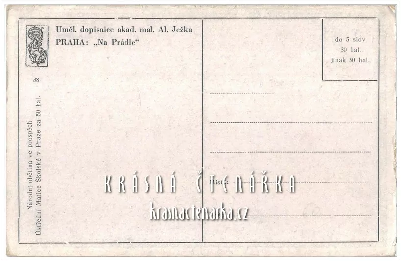 PRAHA, Kostel sv. Jana Křtitele Na Prádle (il. Ježek Alois)