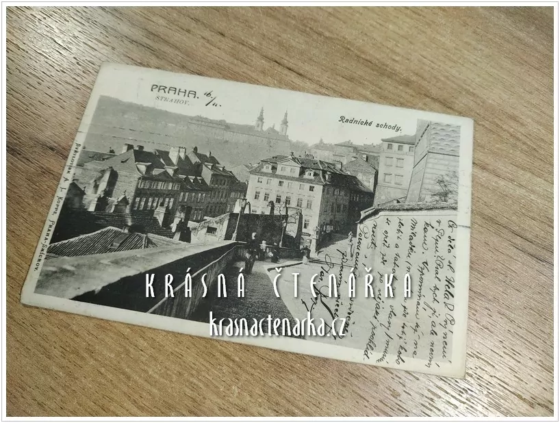 PRAHA, Pohled na Radnické schody