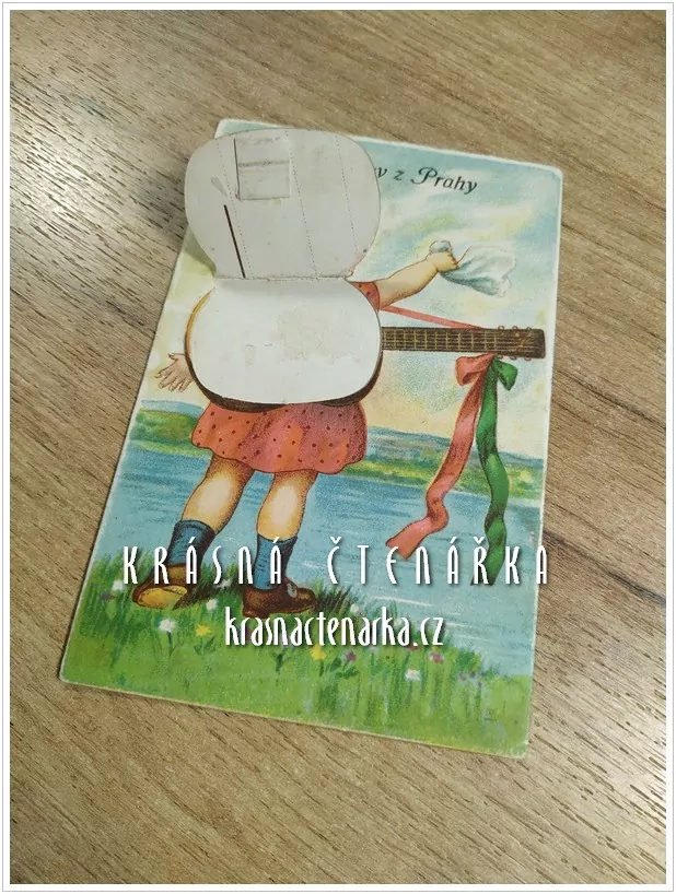 PRAHA, Pozdrav z Prahy bez leporela