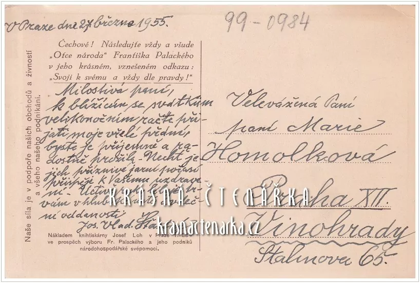 PRAHA, Pomník Františka Palackého