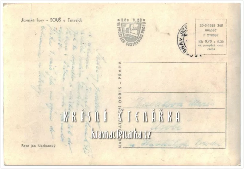 Vodní nádrž SOUŠ, DESNÁ a rekreanti na pláži