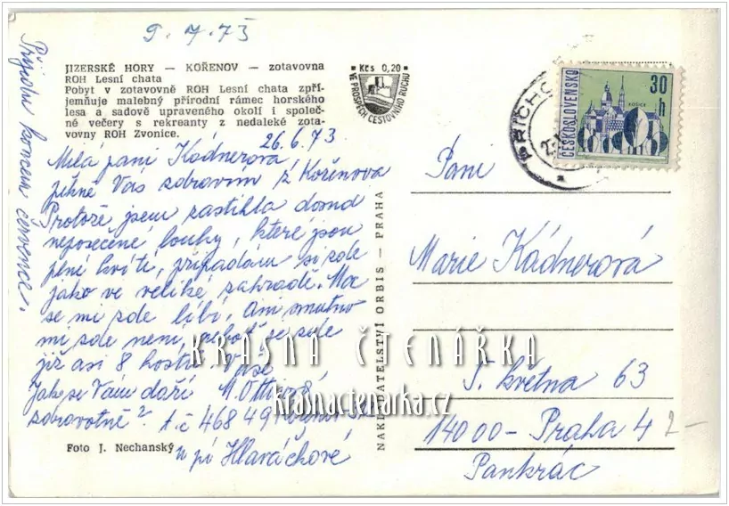 KOŘENOV, Lesní chata