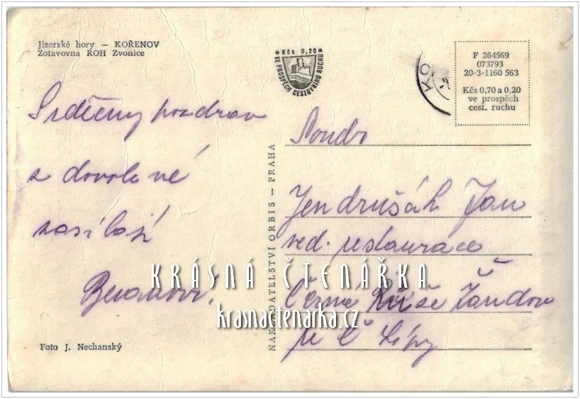 KOŘENOV, Horská chata Zvonice