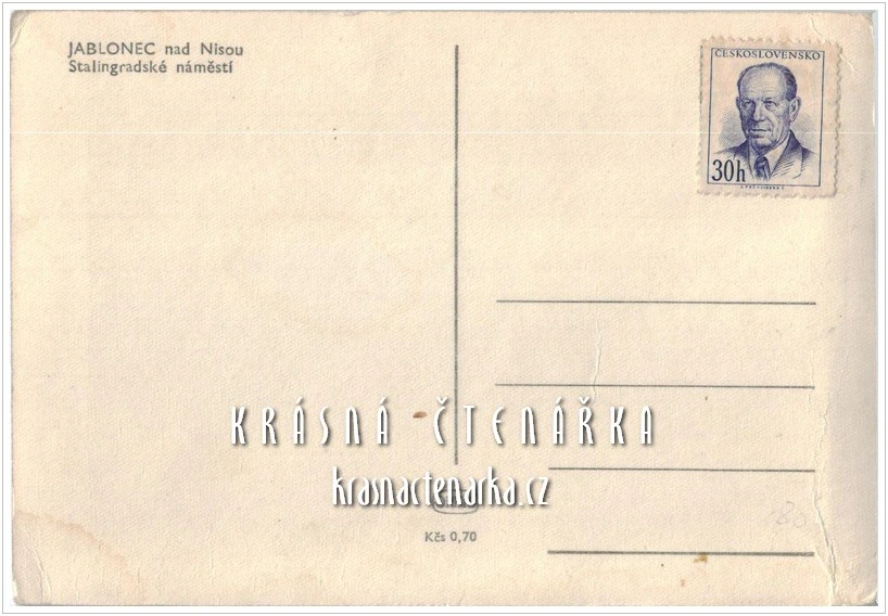 JABLONEC NAD NISOU, Stalingradské náměstí, nyní Mírové