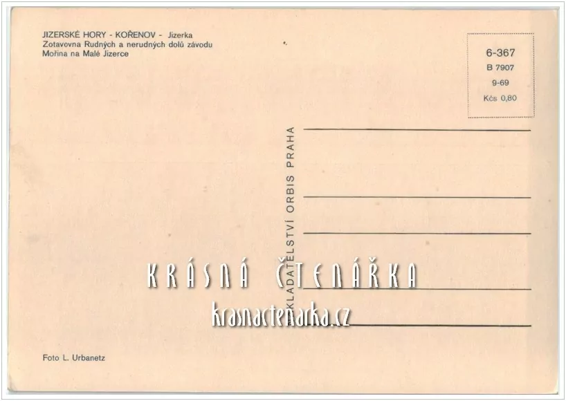 KOŘENOV - JIZERKA, Mořina