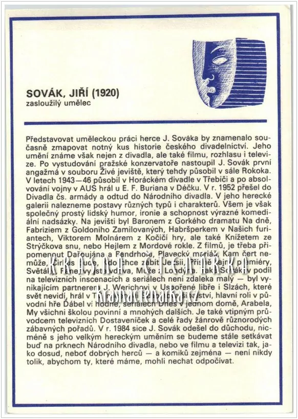 JIŘÍ SOVÁK