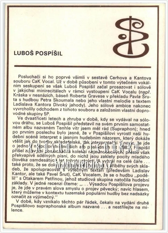 LUBOŠ POSPÍŠIL