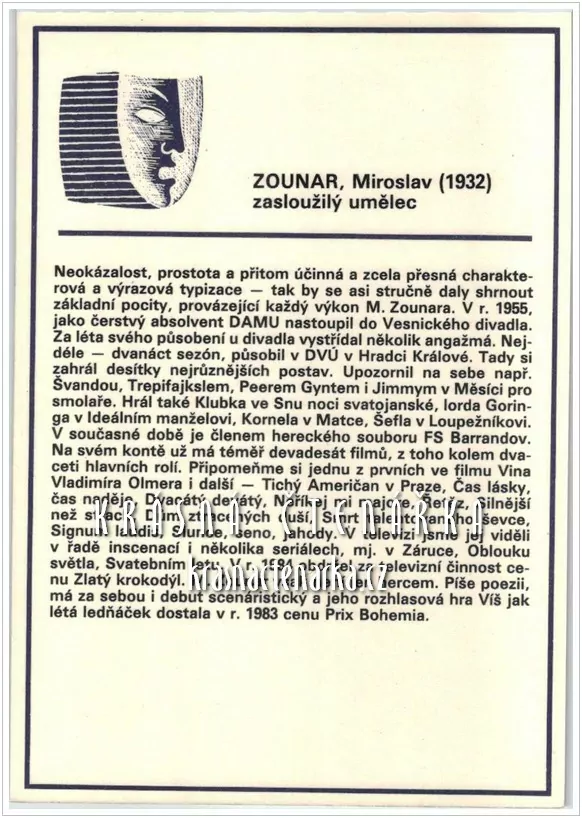 MIROSLAV ZOUNAR