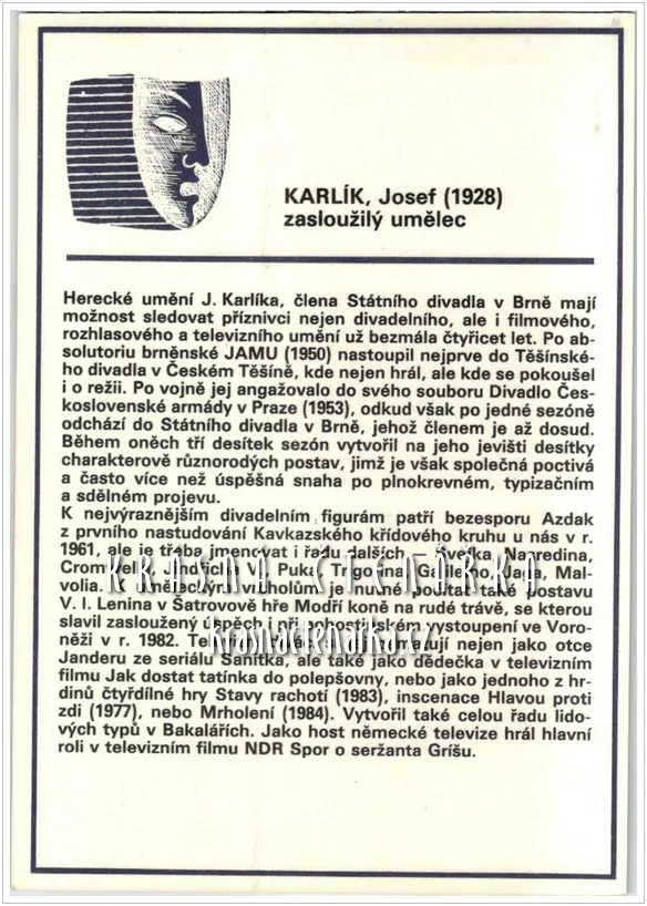 JOSEF KARLÍK