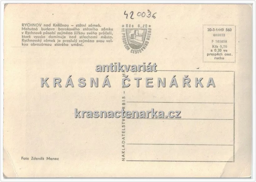 Zámek RYCHNOV NAD KNĚŽNOU