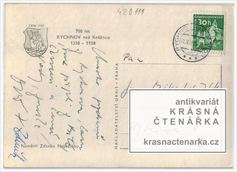 RYCHNOV NAD KNĚŽNOU, Náměstí Zdeňka Nejedlého