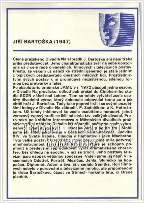 JIŘÍ BARTOŠKA