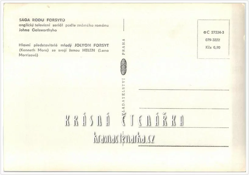 Anglický seriál SÁGA RODU FORSYTŮ