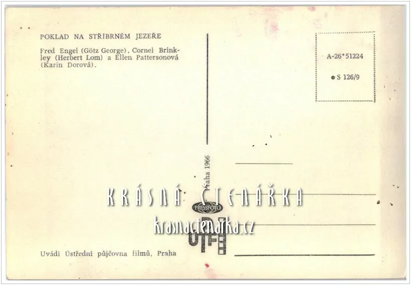 Film POKLAD NA STŘÍBRNÉM JEZEŘE
