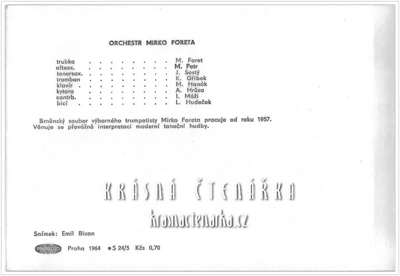 ORCHESTR MIRKO FORETA